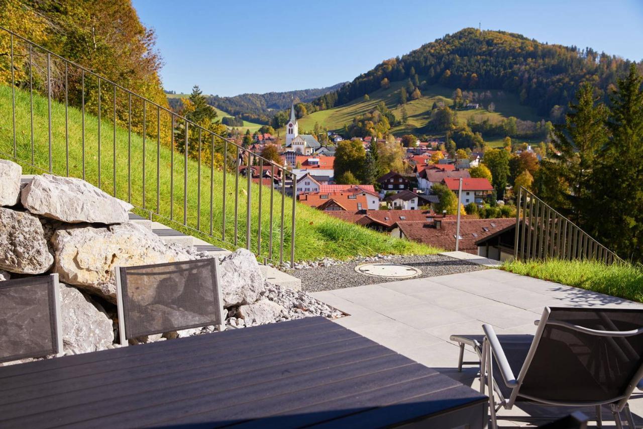 Staufen Chalets Am Kalvarienberg Oberstaufen Luaran gambar